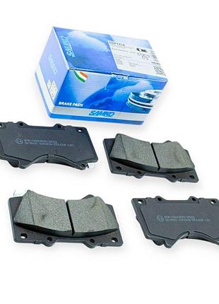 Колодки тормозные toyota land cruiser 200, sequoia (2000-), tundra (2007-), lexus lx (2007-) передние samko