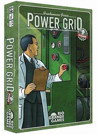 Настільна гра енергомережа - уцінка! + правила українською / power grid
