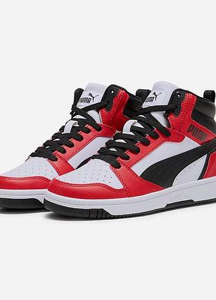 Сникерсы puma rebound v6 mid jr