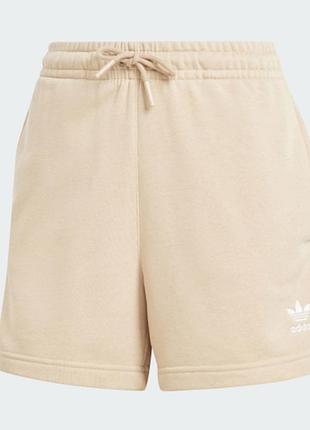 Шорти adidas adicolor 3-stripes french terry, розмір s, magic beige