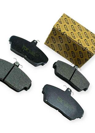 Колодки тормозные газ 3110, 3302, 2705 передние (к-кт 4 шт) (tdk) frico