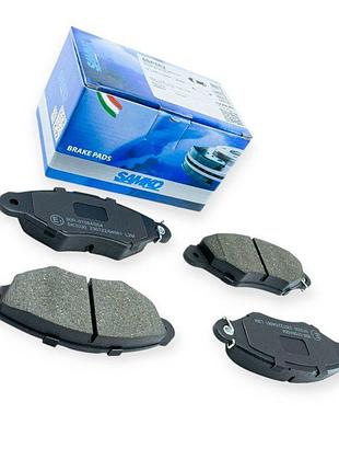 Колодки тормозные renault kangoo (1997-2007), peugeot 206 передние (5sp662) samko