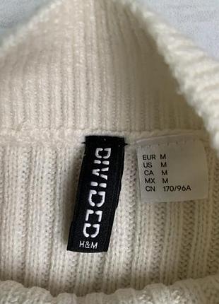 Водолазка в рубчик h&m 3