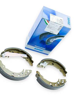 Колодки барабанные volkswagen golf i-ii, polo, passat b3-b4, audi 80 b2-b3 (180x31) (samko)