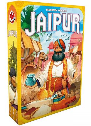 Настільна гра джайпур + правила українською / jaipur 2-ге видання