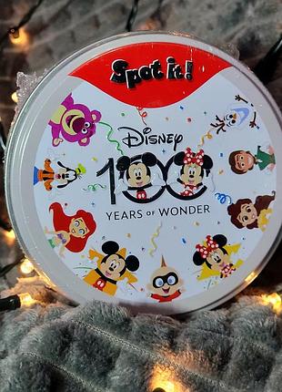Настільна гра spot it! dobble - дісней 100 років чудес / disney 100 years of wonder