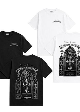 Футболка rick owens x chrome hearts