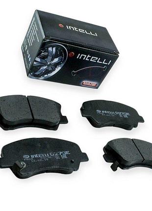 Колодки тормозные hyundai accent (2010-), kia rio (2011-) передние dafmi-intelli