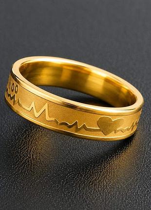 Каблучка ttm stainless steel (медична сталь) ширина 6 мм. розмір 21
