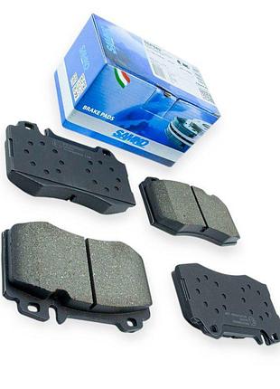 Колодки тормозные mercedes-benz c-class (w203), e-сlass (w211) (2000-2009) передние (система bremercedes-benzo) samko
