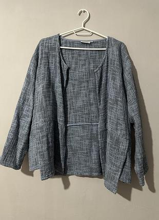 Блакитний піджак masai