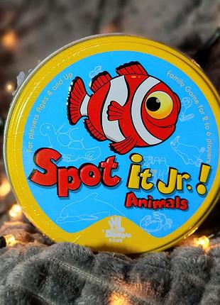 Настільна гра spot it jr.! dobble — тварині/ animals