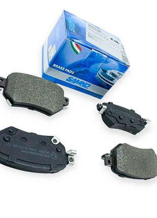 Колодки тормозные mazda 6 2.0, 2.5 (2012-) задние (система akebono) samko