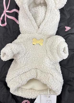 Плюшеве худі teddy для собаки xs