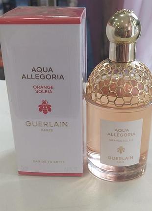 Guerlain aqua allegoria orange soleia туалетна вода 75мл
