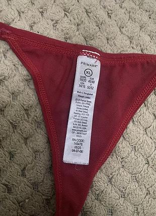 Трусики стрінги primark 18-20/46-48 4