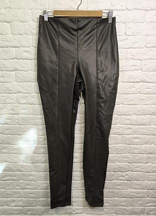 Леггинсы эко кожа h&m