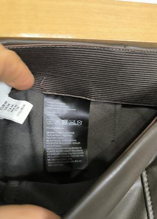 Леггинсы эко кожа h&m 5