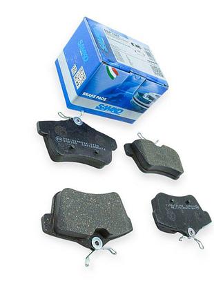 Колодки тормозные citroen c4, ds4, ds5, peugeot 308, 508, 3008, 5008 (2009-) задние samko