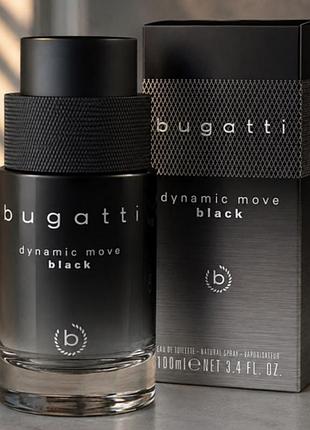 Мужской парфюм bugatti dynamic move black eau de toilette