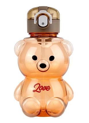 Пляшка для спорту "bear bottle", 700 мл * рандомний вибір дизайну elisey