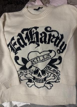 Ed hardy светр