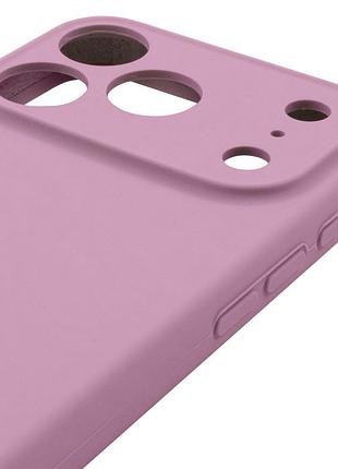 Чехол silk full camera protective (aa) no logo для apple iphone 17 pro / 18 pro (6.3") лиловый / lilac pride 3