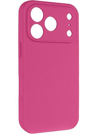 Чехол silk full camera protective (aa) no logo для apple iphone 17 pro max / 18 pro max (6.9") малиновый / dragon fruit