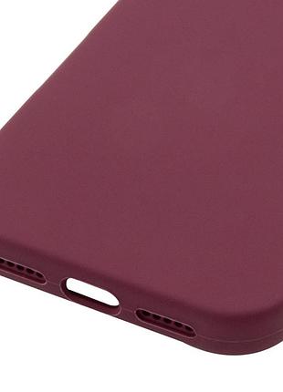 Чехол silk full protective (aa) no logo для apple iphone 17 pro max / 18 pro max (6.9") бордовый / plum 5