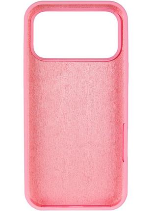 Чохол silk full protective (aa) no logo для apple iphone 17 pro / 18 pro (6.3") рожевий / pink 3