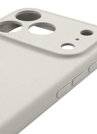 Чехол silk full camera protective (aa) no logo для apple iphone 17 pro / 18 pro (6.3") бежевый / antique white 5