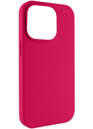 Чохол silk (aa) no logo with magnetic fit для apple iphone 17 pro / 18 pro (6.3") червоний / rose red