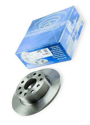 Диск тормозной volkswagen caddy iii (2004-), skoda octavia (2003-) задний (255mmx10mm) samko