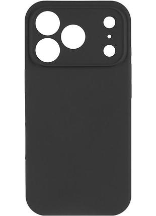 Чехол silk full camera protective (aa) no logo для apple iphone 17 pro max / 18 pro max (6.9") черный / black 2