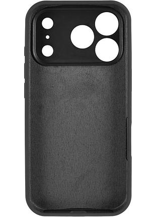 Чехол silk full camera protective (aa) no logo для apple iphone 17 pro max / 18 pro max (6.9") черный / black 3