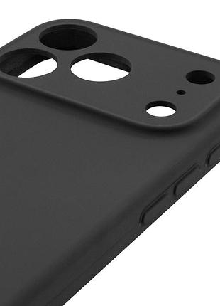 Чехол silk full camera protective (aa) no logo для apple iphone 17 pro max / 18 pro max (6.9") черный / black 4