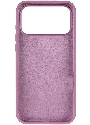 Чехол silk full protective (aa) no logo для apple iphone 17 pro max / 18 pro max (6.9") лиловый / lilac pride 3