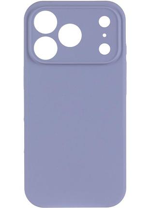 Чехол silk full camera protective (aa) no logo для apple iphone 17 pro max / 18 pro max (6.9") серый / lavender gray 2