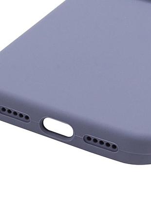 Чехол silk full camera protective (aa) no logo для apple iphone 17 pro max / 18 pro max (6.9") серый / lavender gray 5
