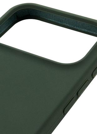 Чехол silk full protective (aa) no logo для apple iphone 17 pro max / 18 pro max (6.9") зеленый / cyprus green 4