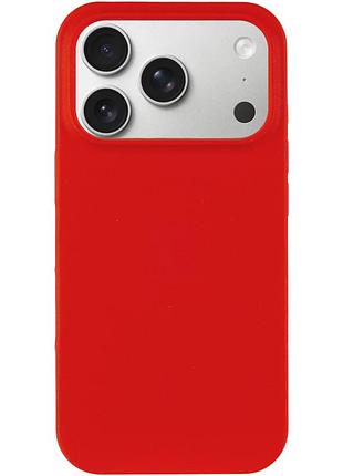 Чехол silk full protective (aa) no logo для apple iphone 17 pro max / 18 pro max (6.9") красный / red 2