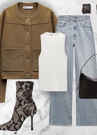 Кардиган/піджак/светр/кофта на ґудзиках zara. привезена з іспанії.