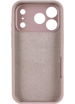 Чохол silk full camera protective (aa) no logo для apple iphone 17 pro max / 18 pro max (6.9") сірий / lavender 3