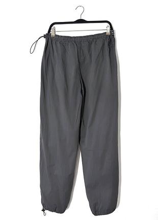 Серые брюки баллоны оверсайз pull &amp; bear 3