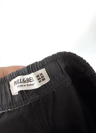 Серые брюки баллоны оверсайз pull &amp; bear 4
