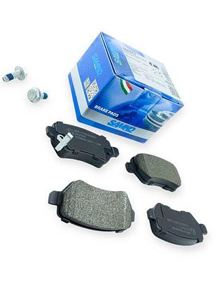 Колодки тормозные opel astra g, h, zafira a, b, combo (система trw) samko