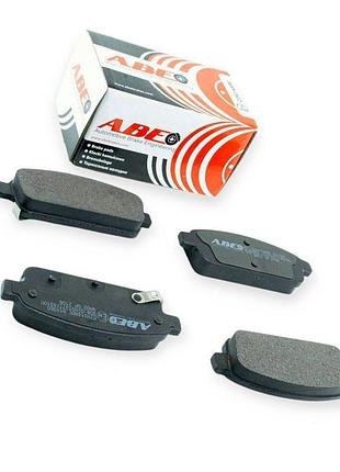 Колодки тормозные opel astra j, zafira c, chevrolet cruze, aveo t300 задние abe
