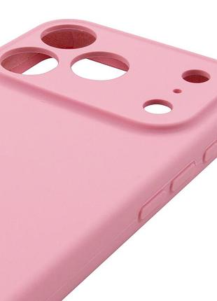 Чехол silk full camera protective (aa) no logo для apple iphone 17 pro max / 18 pro max (6.9") розовый / light pink 4