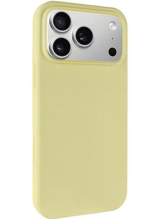 Чехол silk full protective (aa) no logo для apple iphone 17 pro / 18 pro (6.3") желтый / mellow yellow