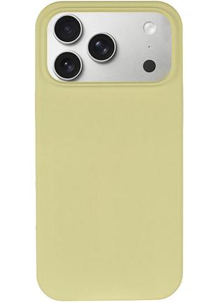 Чехол silk full protective (aa) no logo для apple iphone 17 pro / 18 pro (6.3") желтый / mellow yellow 2